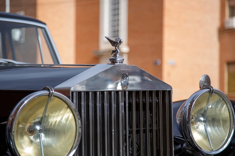 Classic Rolls Royce Black
