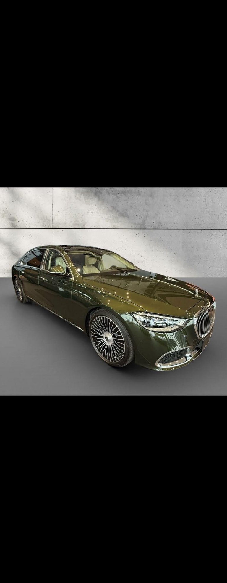 Luxury sedan detail